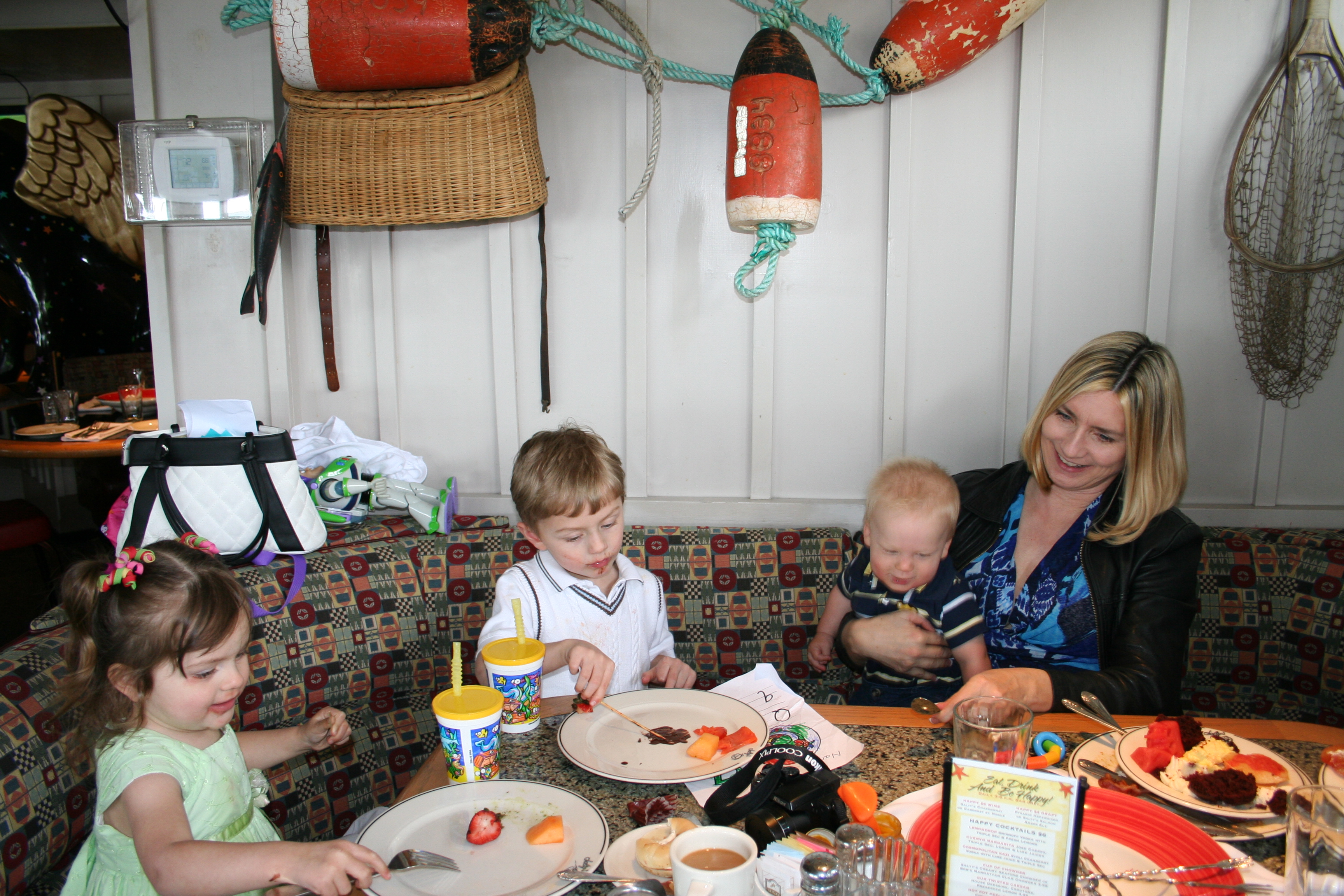 Debra Jackson Tyler Sav Myrna's 70th B-day Honda Costco 068