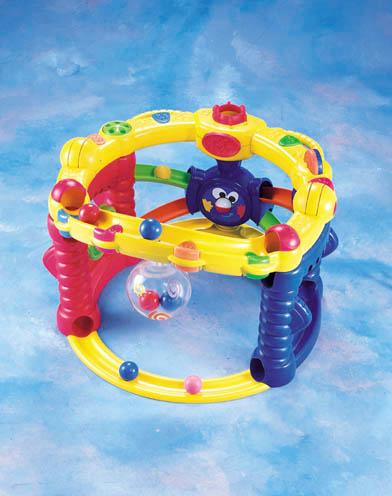 Toys with inflatable balls
