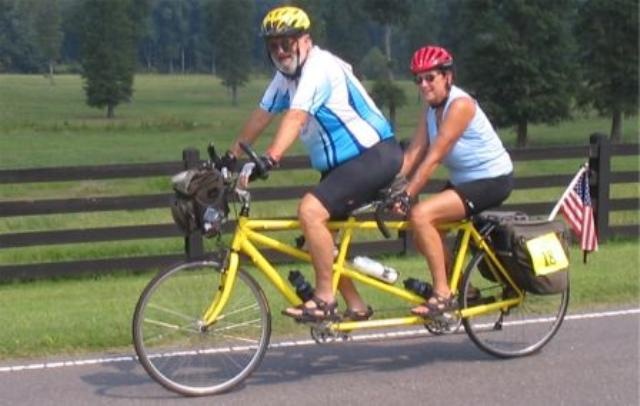 Bicycling Couple (2)