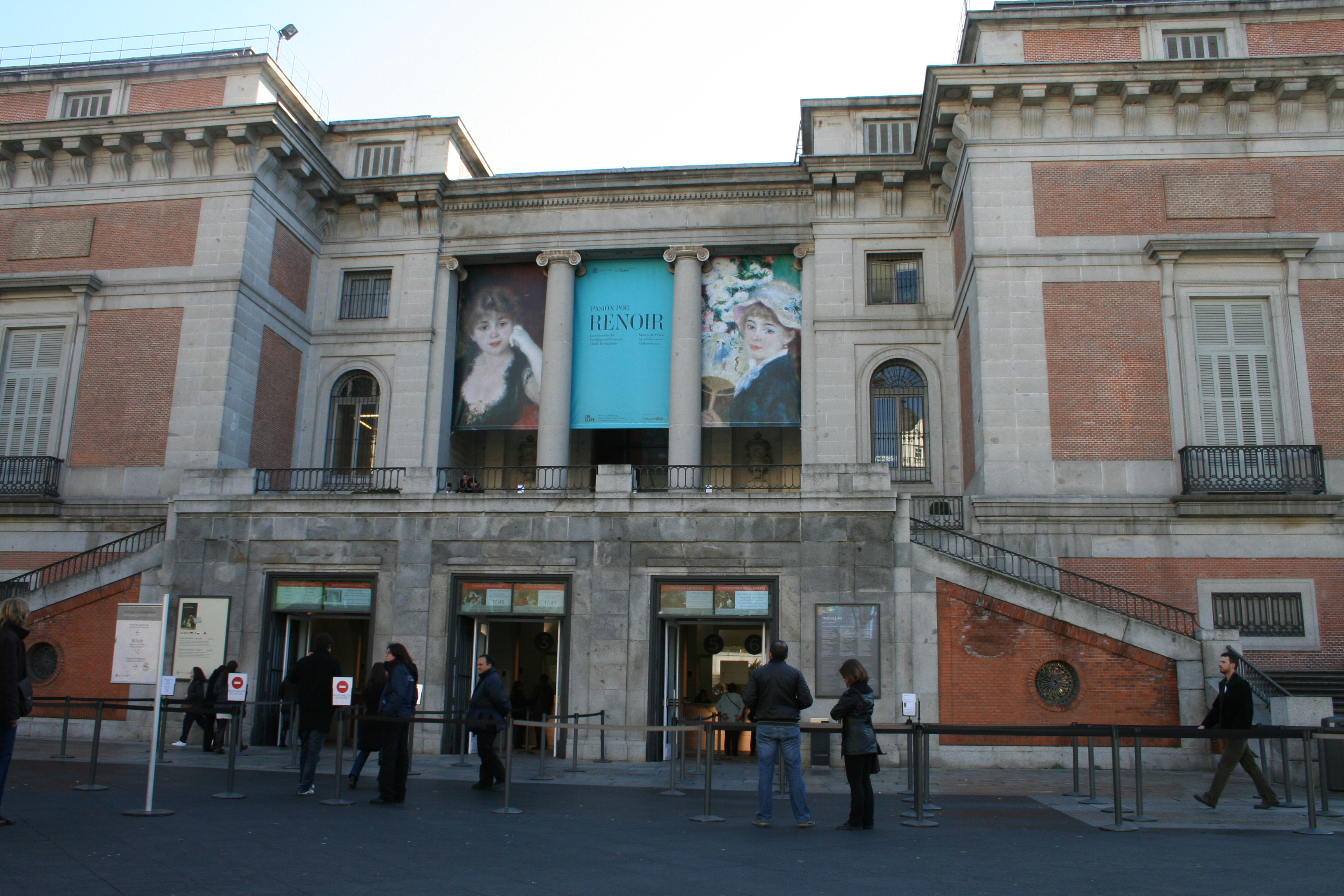 Madrid Prado Renoir Sign