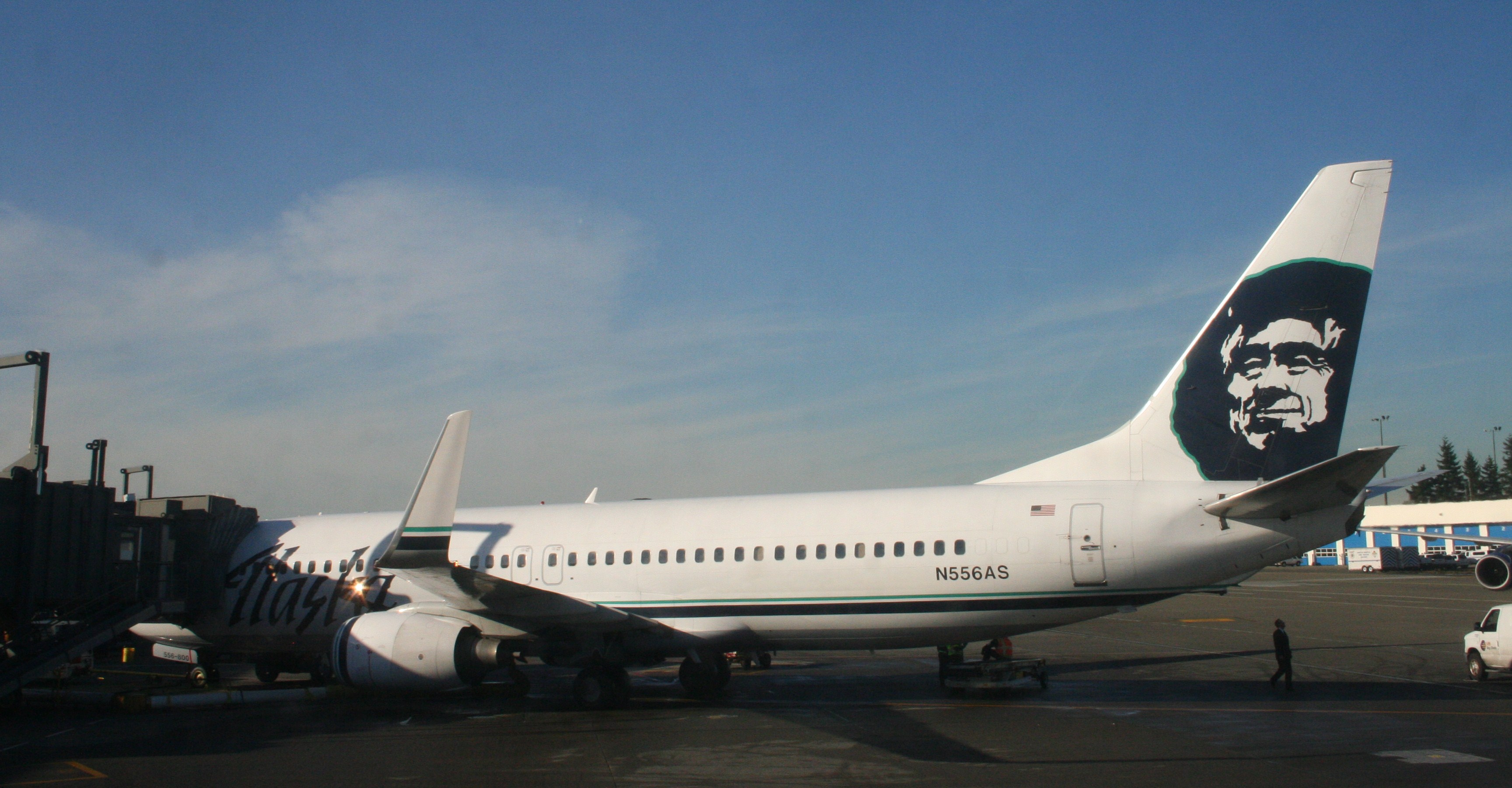 Alaska Airlines Parked