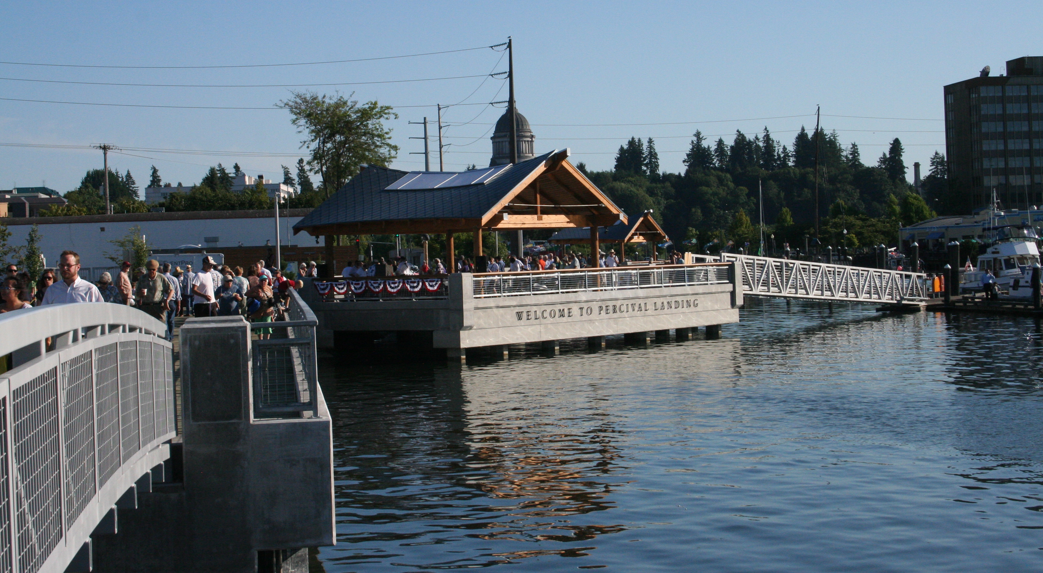 Percival Landing Rededication