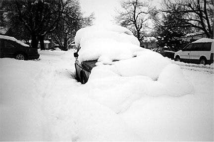 Car Heavy Snow