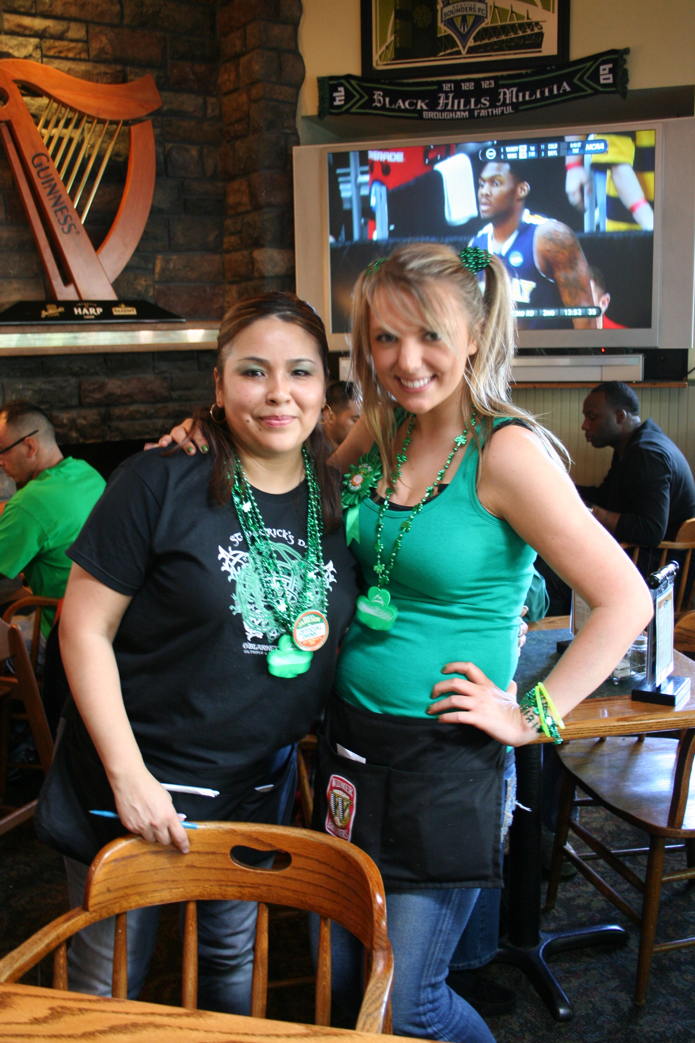 Waitresses at O'Blarneys