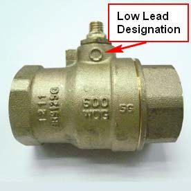 Valve Low Lead