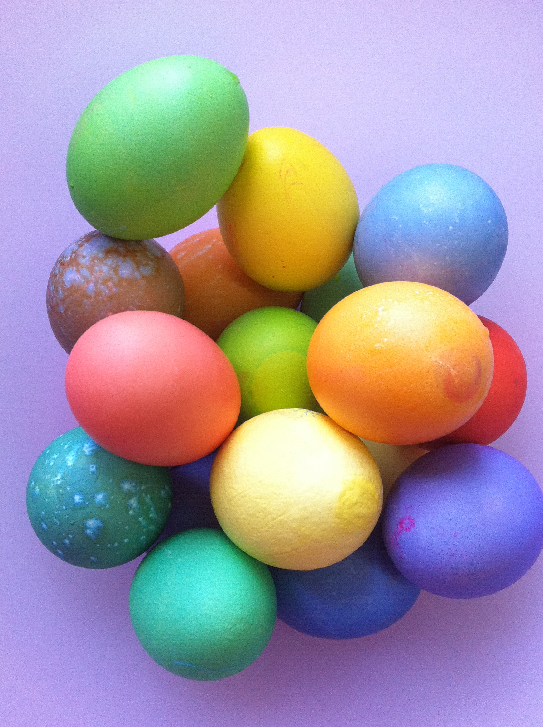 Easter Eggs Pile