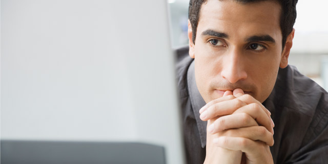 Man Looking at Computer slide-01