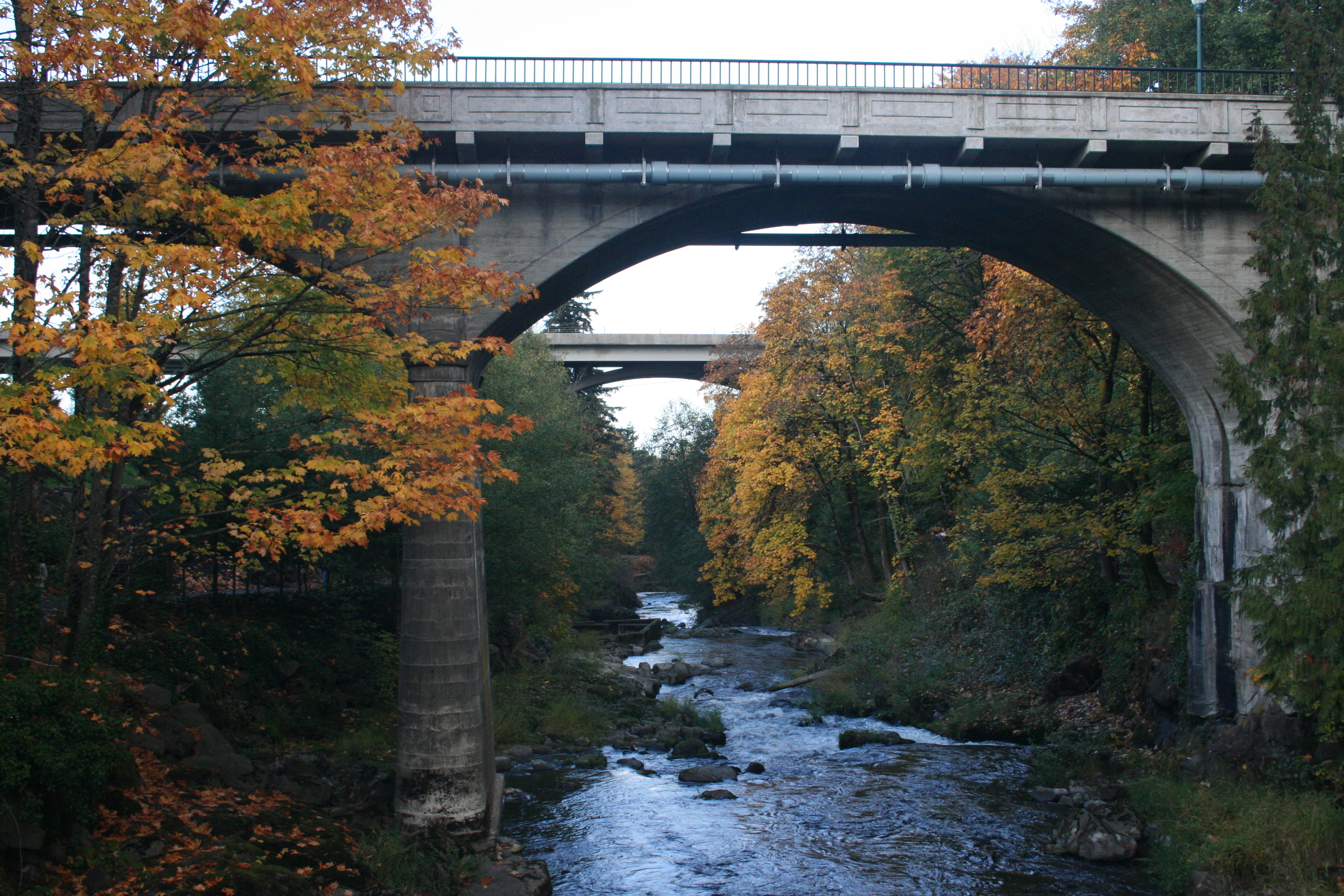 Fall Arch Tumwater Falls Park