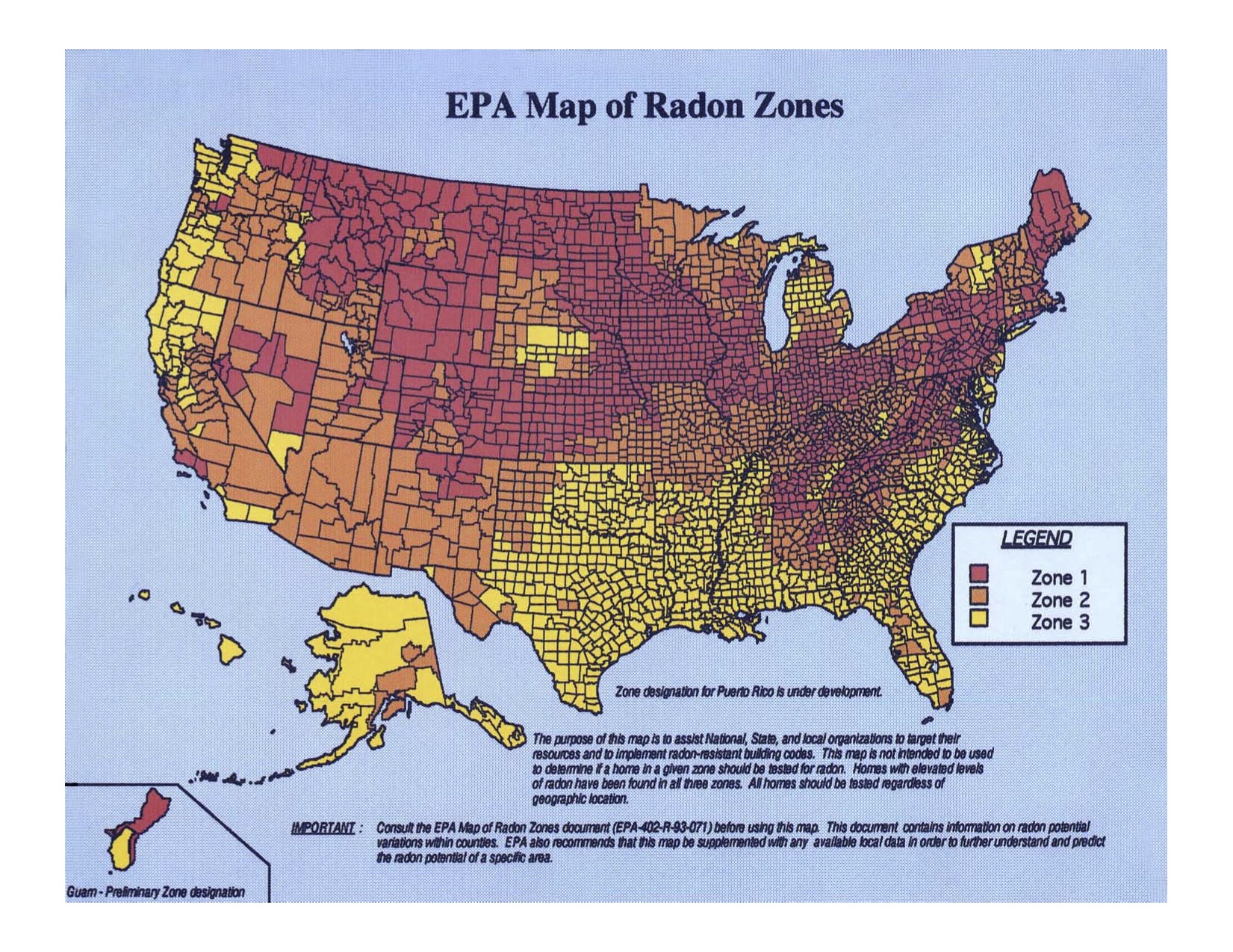 Radon zonemapcolor