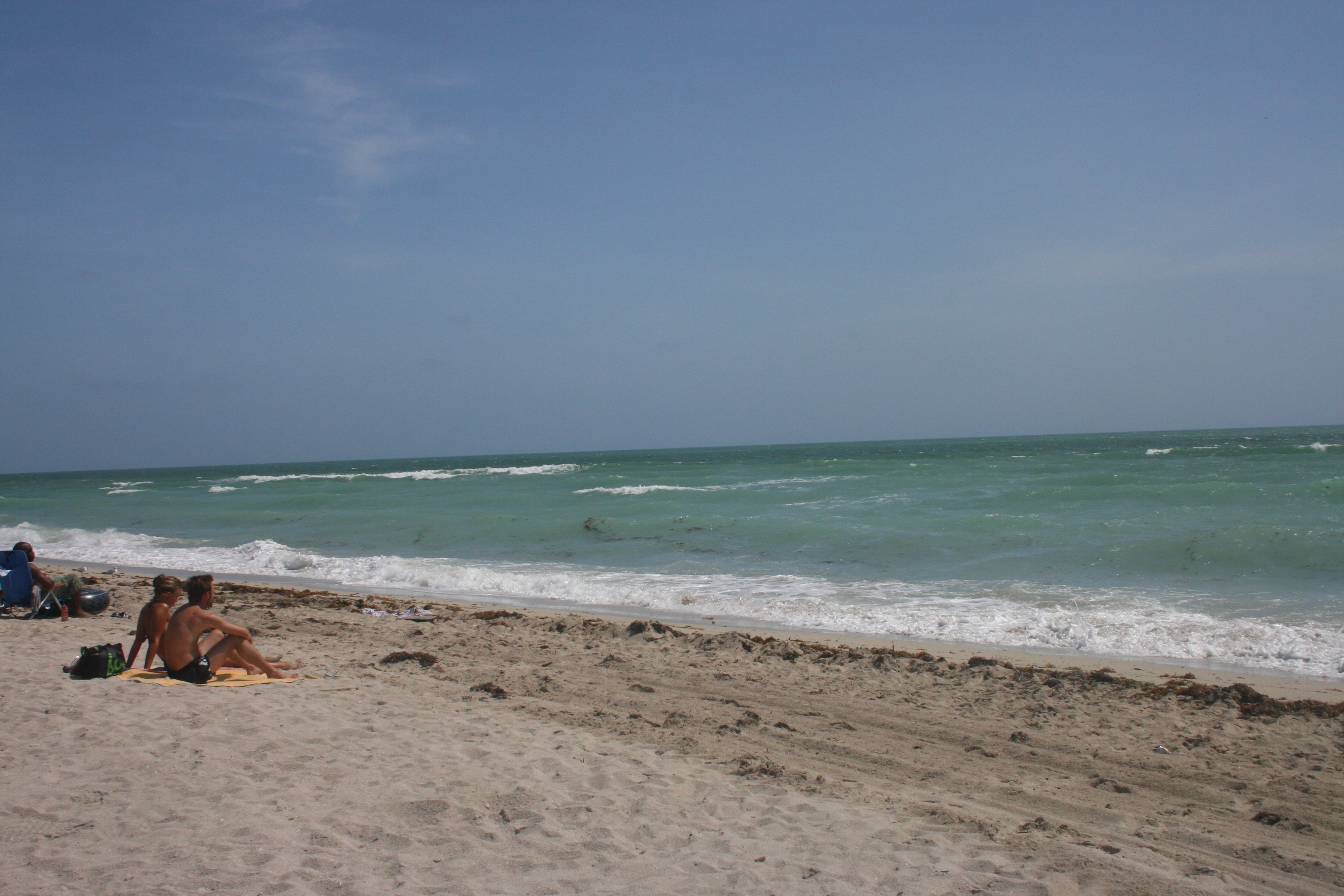 Beach Miami Two People