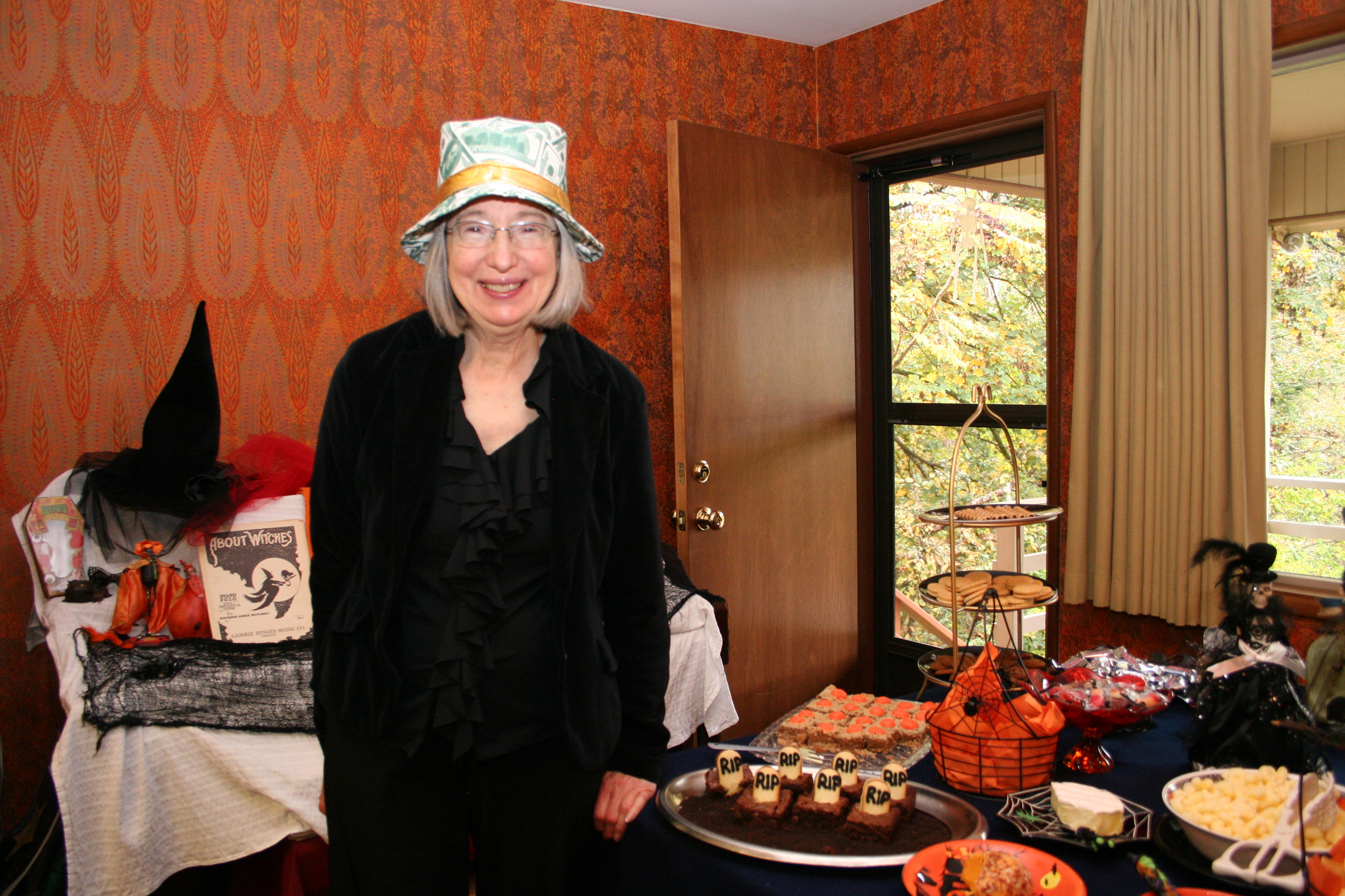 Rita at Sue's Halloween's Party