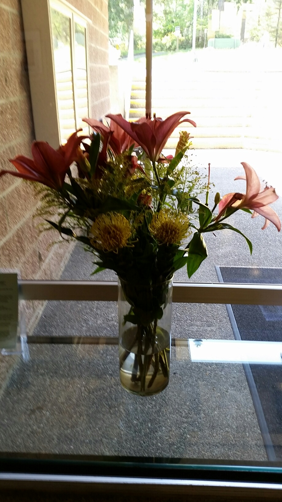 Flowers at Church Mother's Day 2