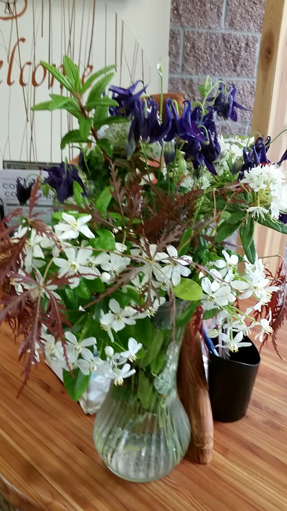 Flowers at Church Mother's Day