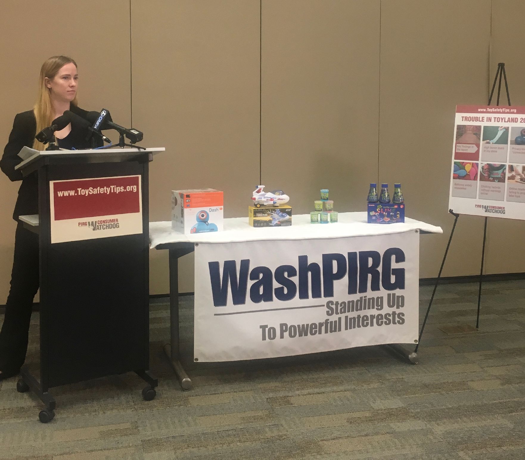 WashPIRG toy safety event 2