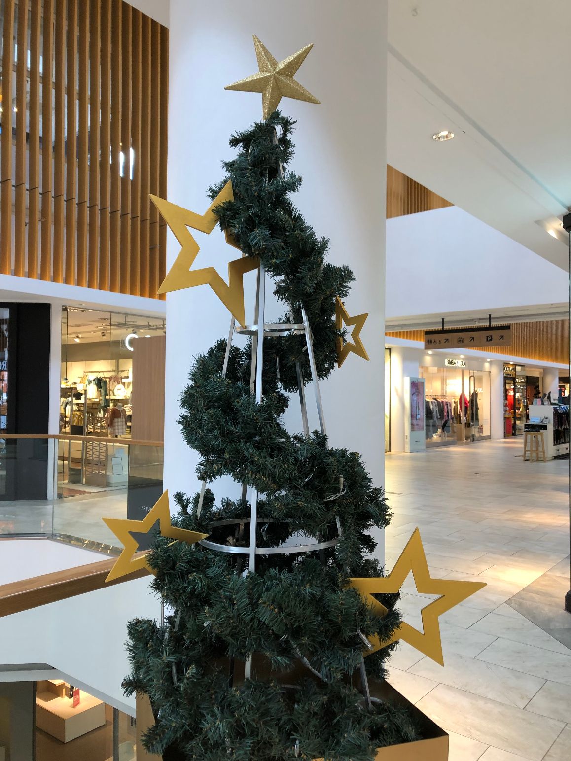Christmas Tree With Stars Madrid