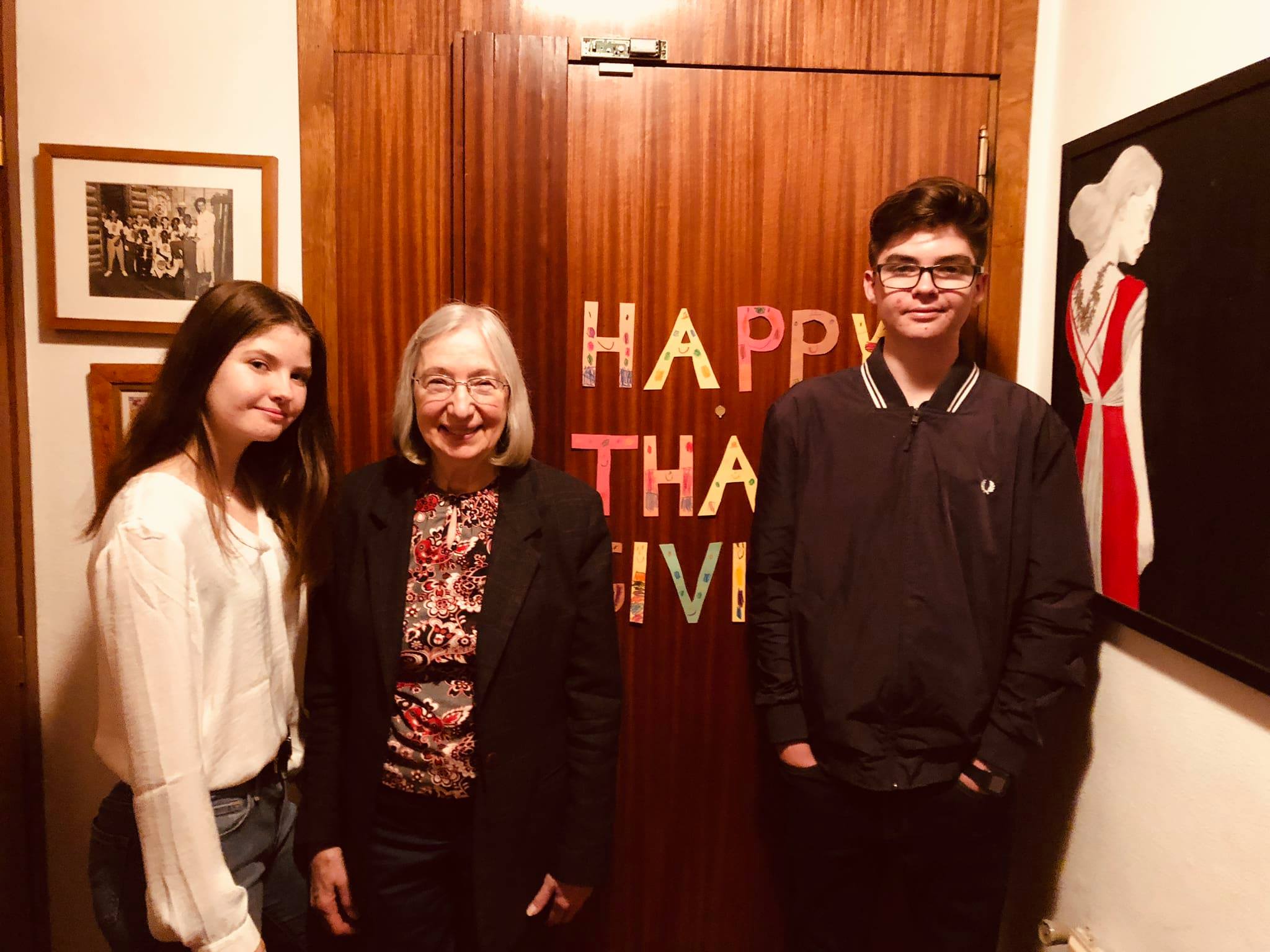 Thanksgiving 2018 With Rita R Robison and Grandkids 2018