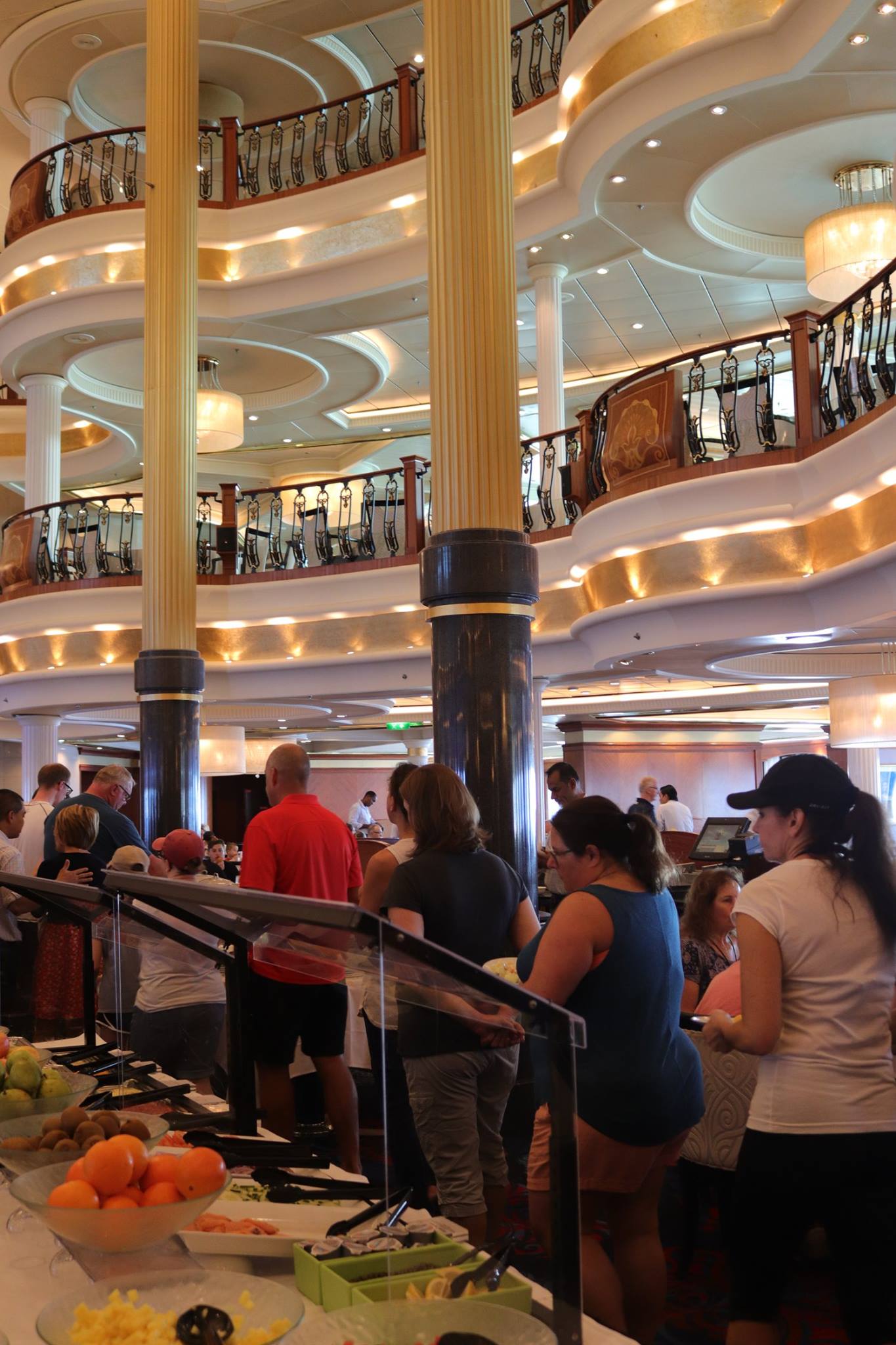Dining Room on Cruise Ship Royal Carribean