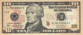 $ 10 Bill