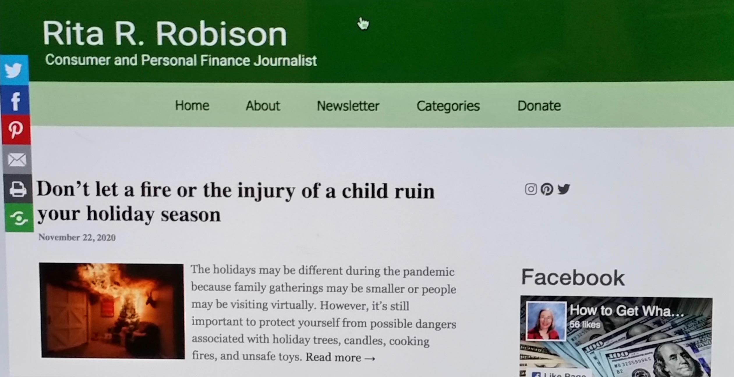 Front Page of Blog Cell Phone 2