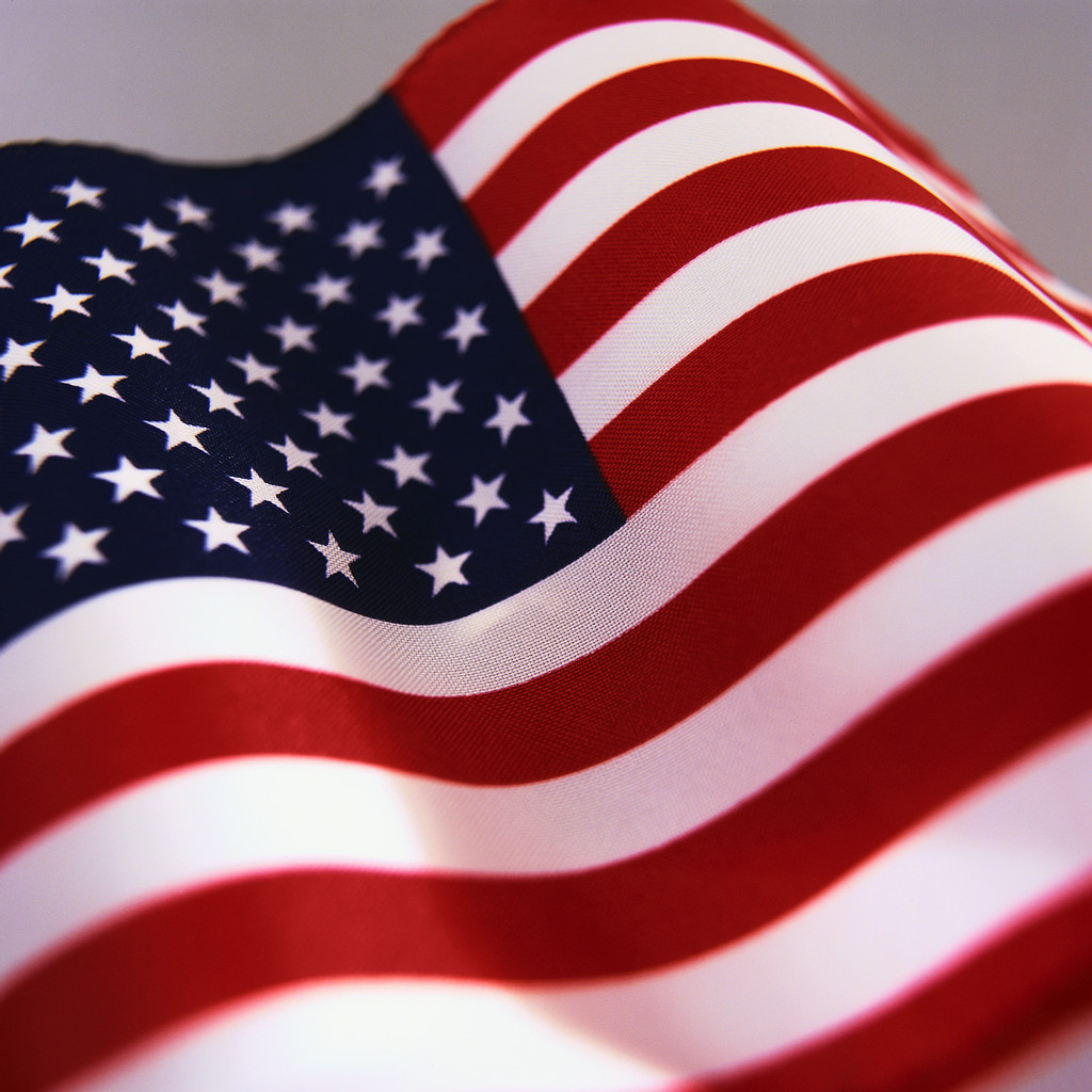 Flag Blowing