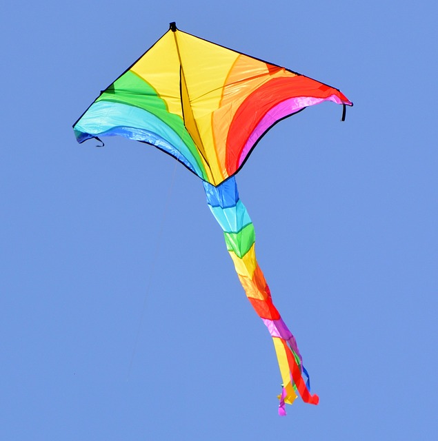 Kite in the Air Red Yellow Blue-927205_640