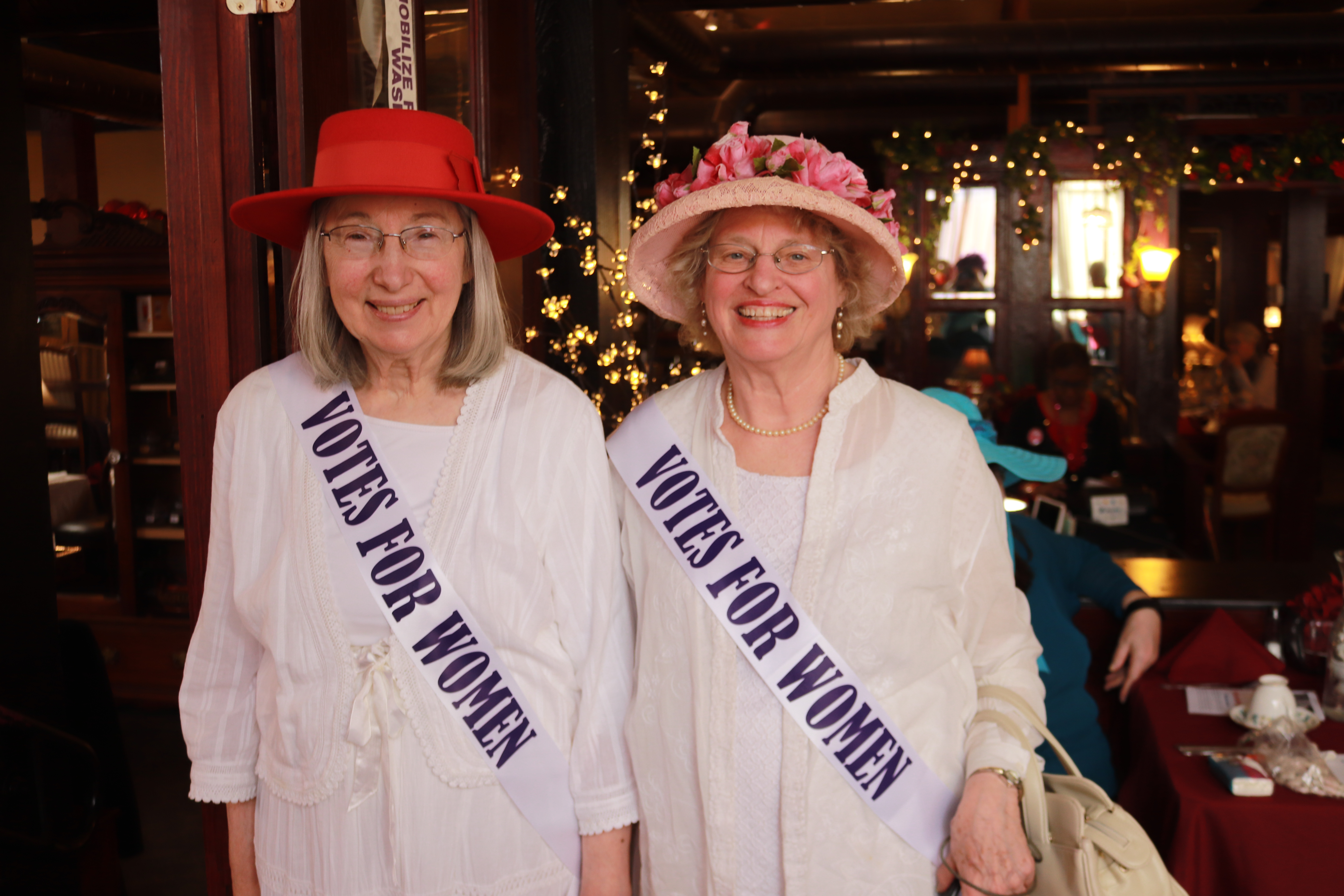 Tacoma Tea Votes for Women Rita Robison Sue Lean