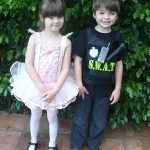 Halloween Costumes Princess and SWAT