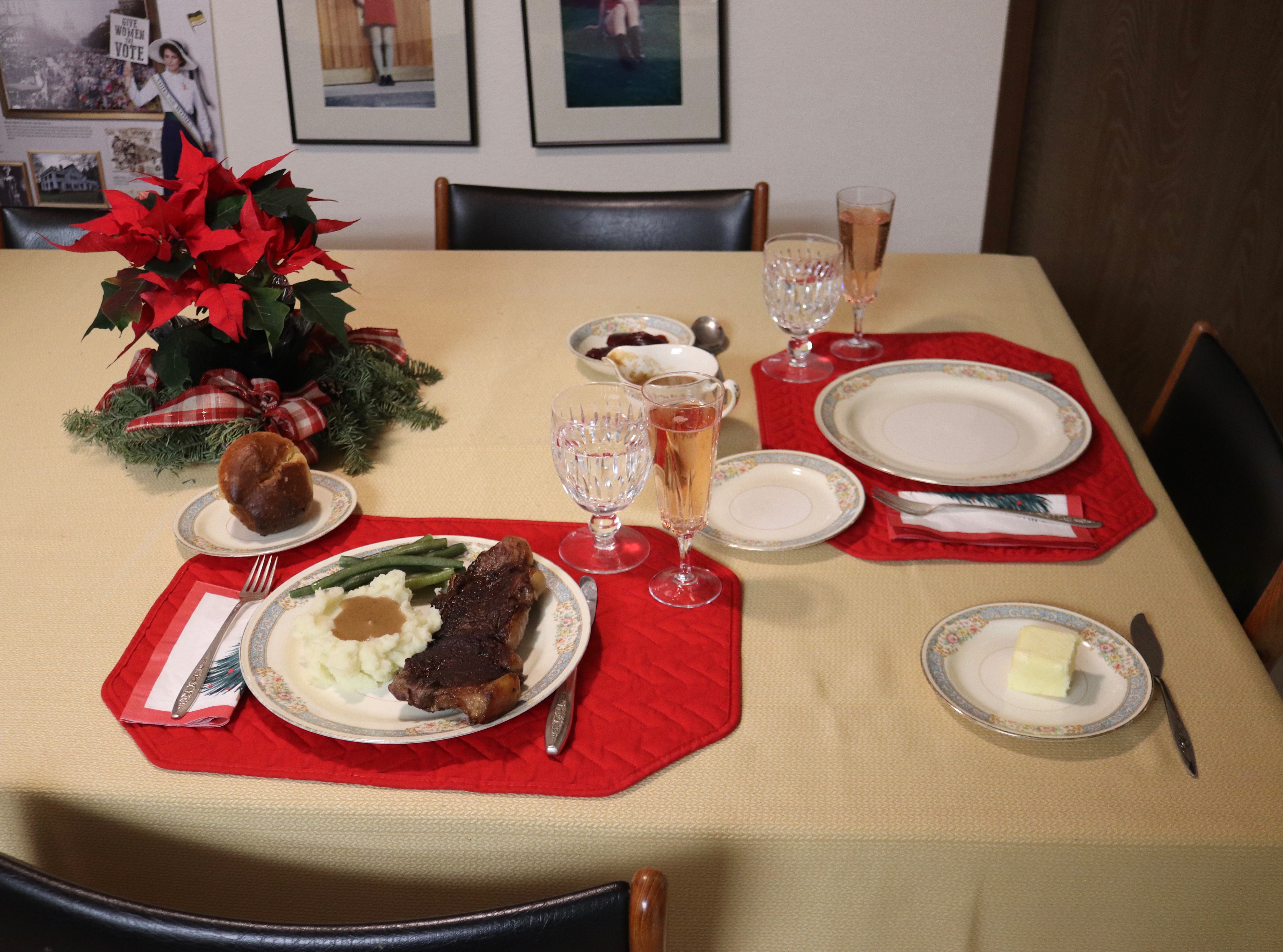 Steak Dinner Christmas 2021