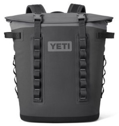 YETI Hopper M20 Soft Backpack Coolerin Charcoal color