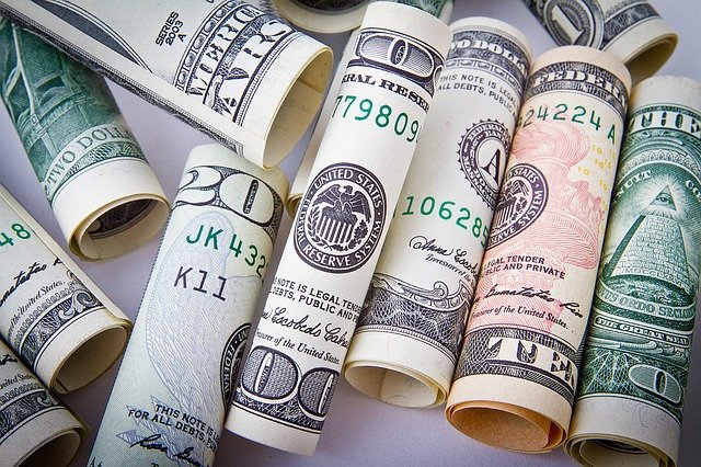 Money dollar and Other Bills Rolled Up-g125f06a15_640