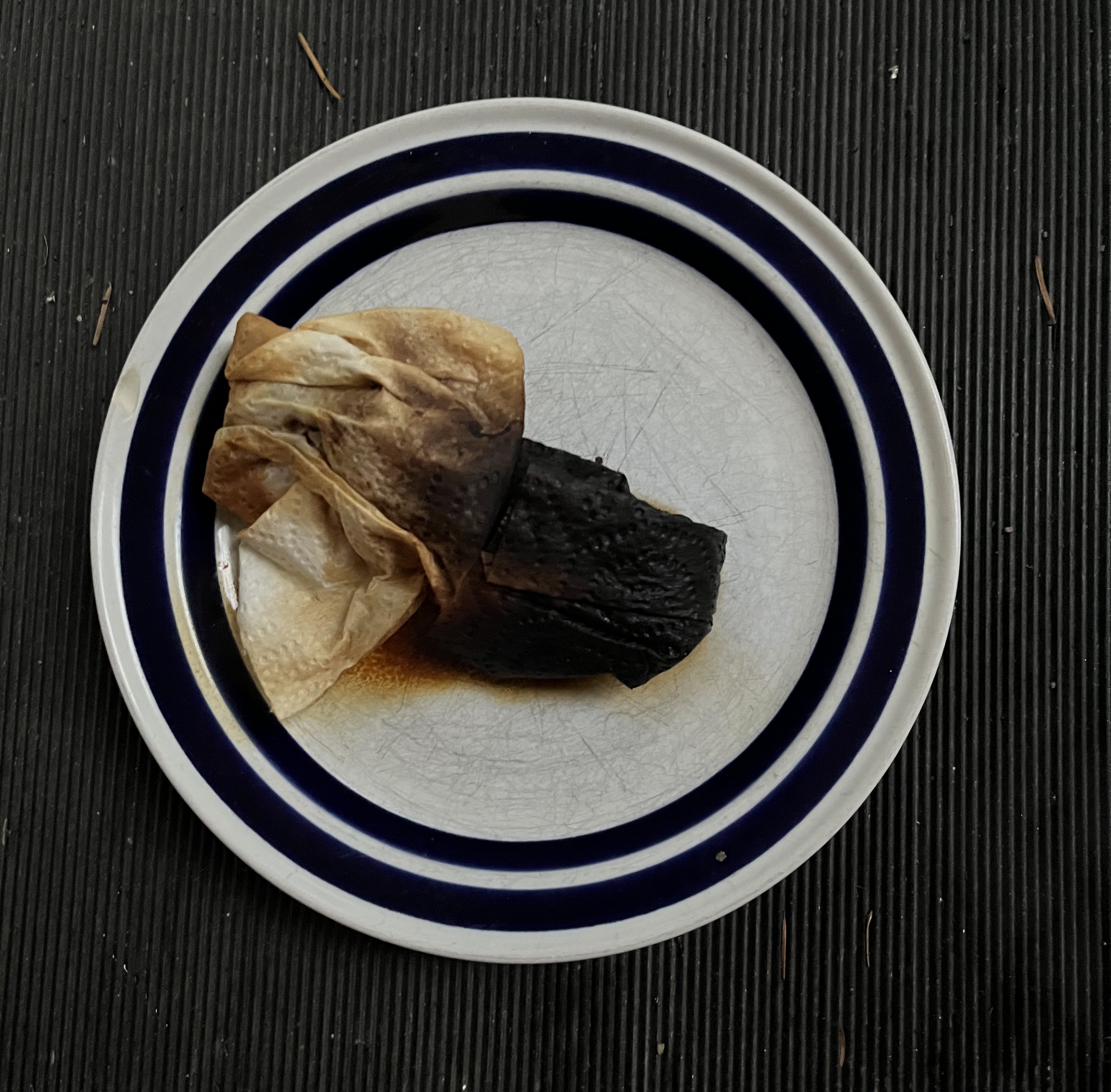 Spring Roll Burned By Folded Paper Towel IMG_5193