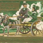 What to buy and not buy during March 2024 St Patricks Day Couple in Wagon