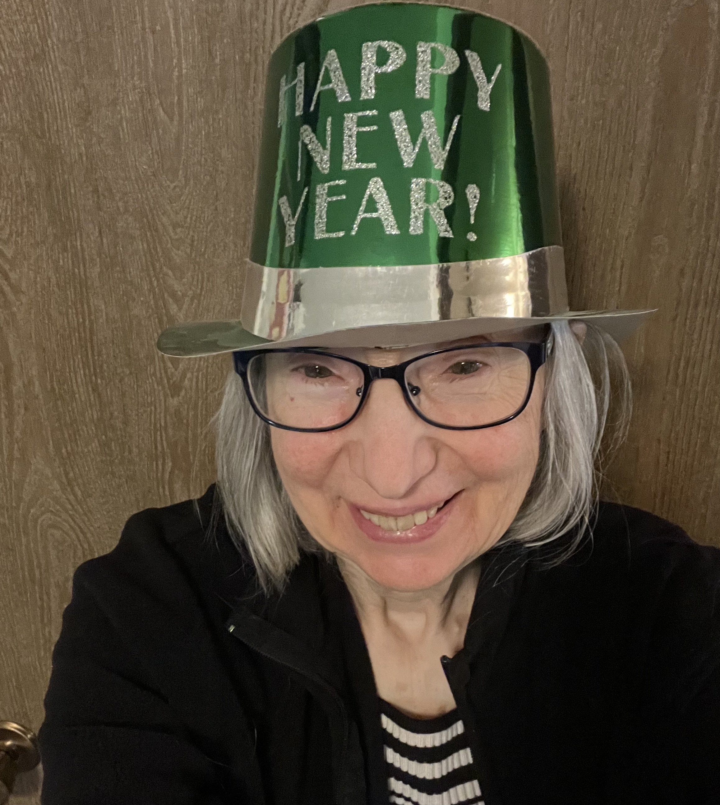 Rita Robison New Year's Hat 2024