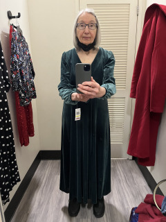 Rita Robison in Green Gown 1-14-25