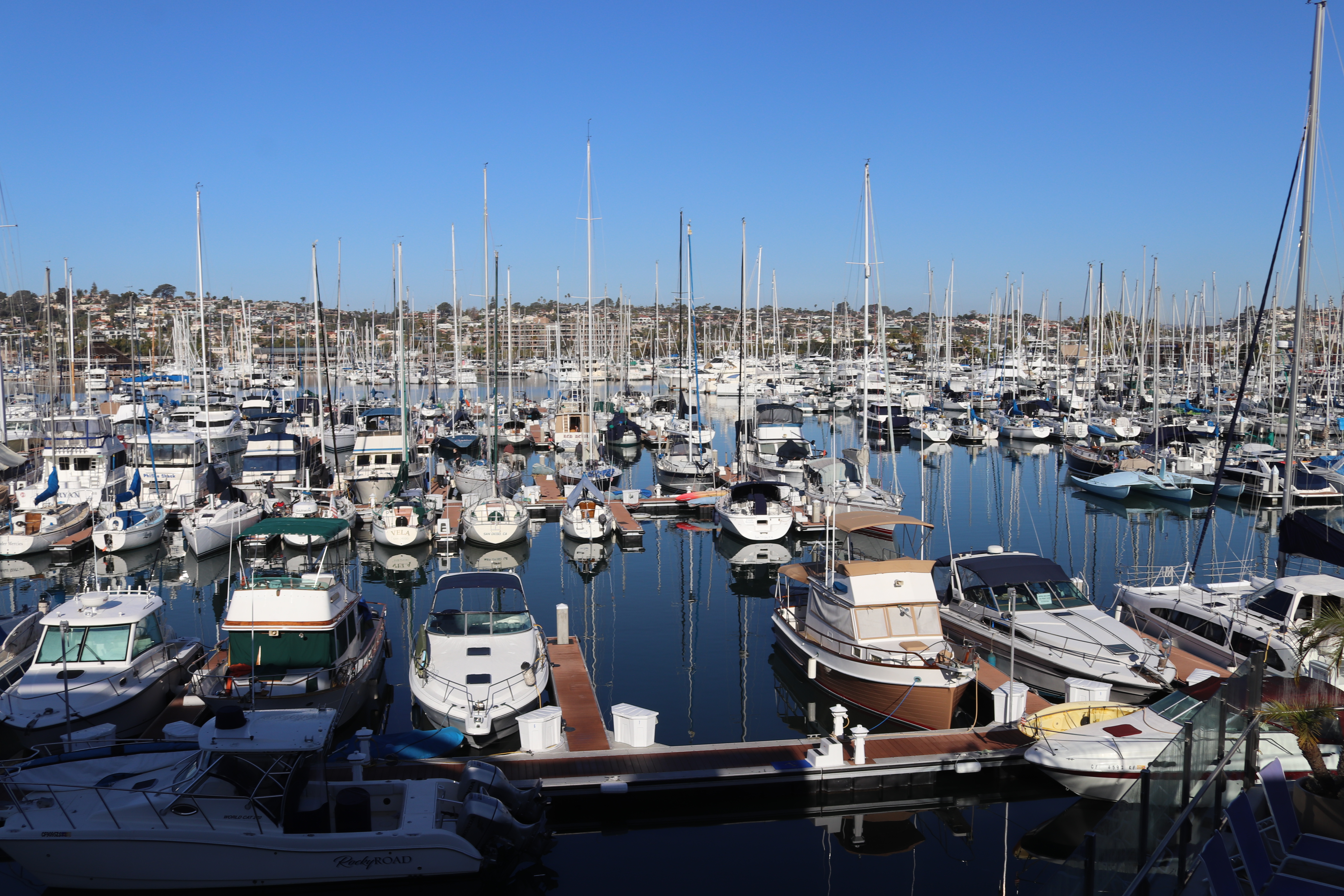 San Diego Yachts and Boats at Marina Point Lomo 1-10-20