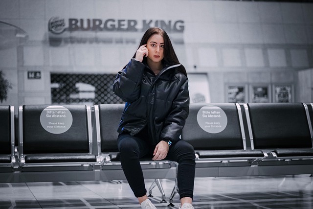 When traveling, remember to be courteous when using your devices Airport-Woman Talking on Phone 6009981_640