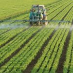 Pesticide Being Sprayed on Field