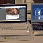 laptop-Showing Facebook 958232