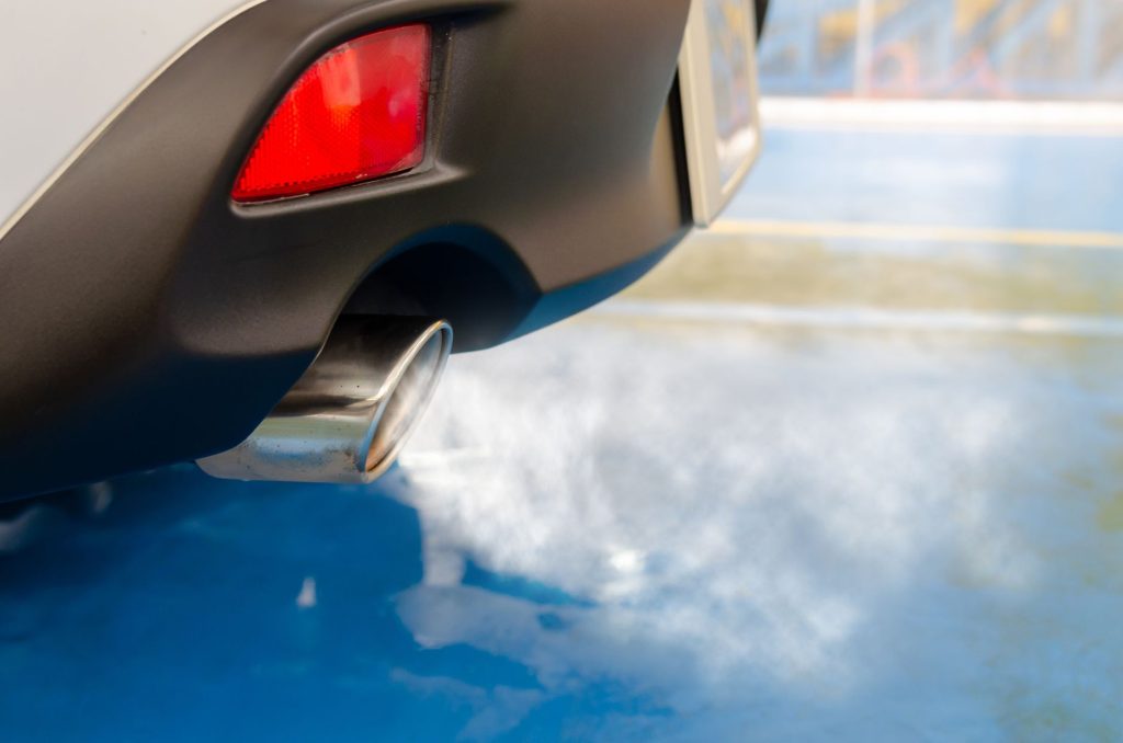 car exhaust pipe
